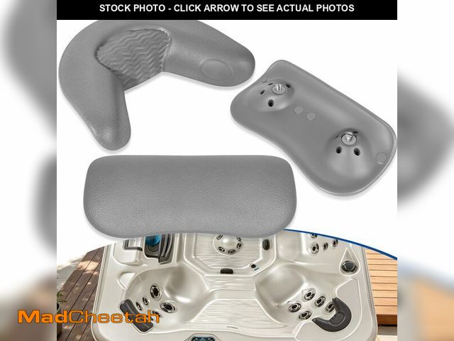 Lot 74-14145467 - Bonbo 3-Pack Replacement Head Rest Pillow Compatible with Artesian, Tropic Seas and South Seas Spas ...
