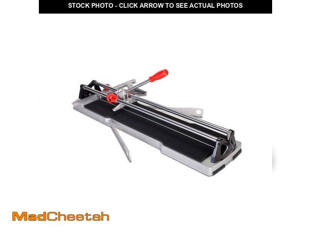 Lot 74-12784175 - *DIRTY* Rubi Speed 72 N 28 in. Tile Cutter with Tungsten Carbide Blade and Replacement Blade *DIRTY*...