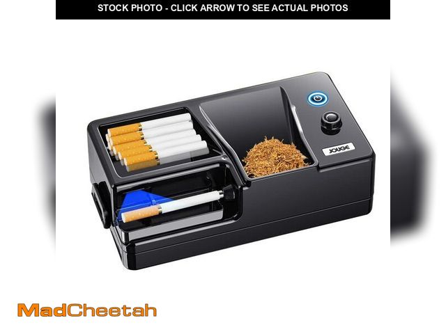 Lot 74-13947587 - Automatic Cigarette Rolling Machine Electric LED Intelligent Sensing Tobacco Injector Roller Machine...