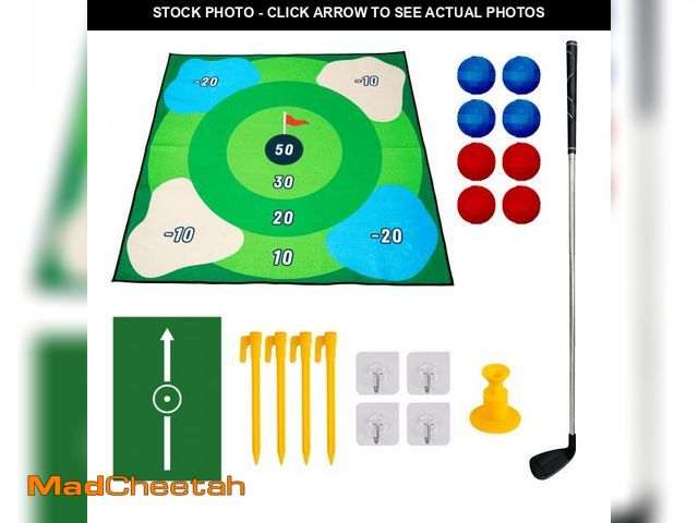 Lot 74-12421835 - Sticky Chipping Golf Target Game, Indoor Outdoor Game, for All Ages, by MinnARK - UNUSED