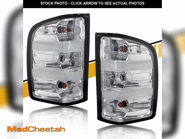 Lot 74-14295766 - CLERYYE Tail Light Assembly Pair Compatible with Silverado 07-13 1500 | 07-14 2500HD 3500HD, Replace...