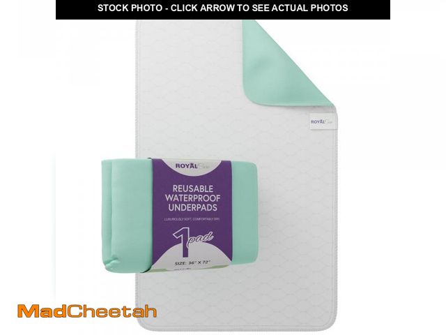 Lot 74-12308145 - Incontinence Bed Pads - Big Size - Reusable Waterproof Underpad Chair, Sofa and Mattress Protectors ...