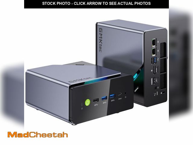 Lot 74-13625286 - GMKtec K12 Gaming Mini PC Barebone with Ryzen 7 H 255 (Upgraded 8745HS,up to 4.9GHz), 3X M.2 2280 St...