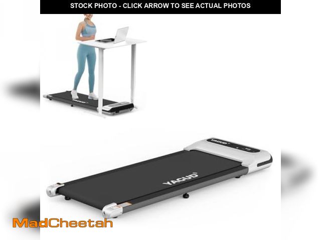 Lot 74-12138156 - Yagud Under Desk Treadmill, Walking Pad for Home and Office, 2.5 HP Portable Walking Jogging Running...