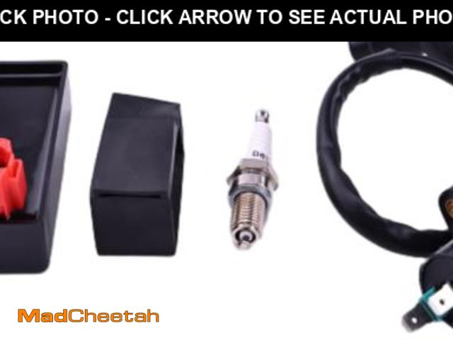 Lot 74-12125562 - JEENDA Igniter CDI BOX &amp; Ignition Coil Spark Plug 30410-HM3-003 DR8ES-L 30510-HC4-000 Compatible...