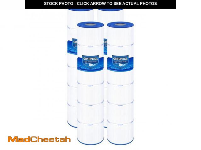 Lot 74-12153691 - (MISSING 2 FILTERS) CryspoolÃ 07112 Filter Compatible with Clean and Clear Plus 520, CCP520, PCC130...