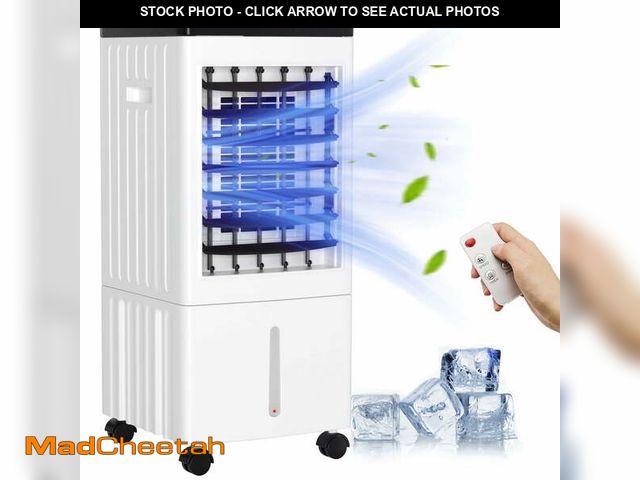 Lot 74-13815975 - TOPTENG Portable Evaporative Cooler 10L Evaporative Fan Air Cooler, 3-IN-1 Remote Control Fan Humidi...