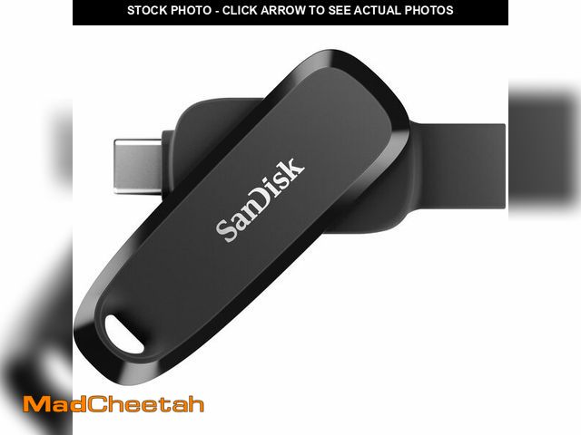 Lot 74-12607281 - SanDisk 256GB Phone Drive for Android - The 2-in-1 USB for Smartphones, Tablets, and Computers - Thu...