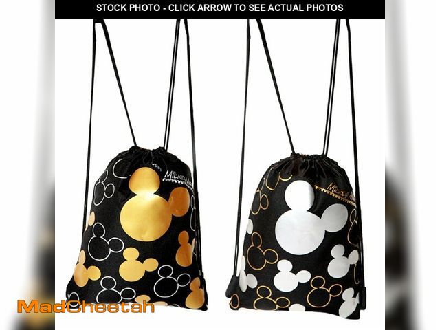 Lot 74-13713933 - Disney Mickey Mouse Drawstring Backpack 2 Pack - UNUSED