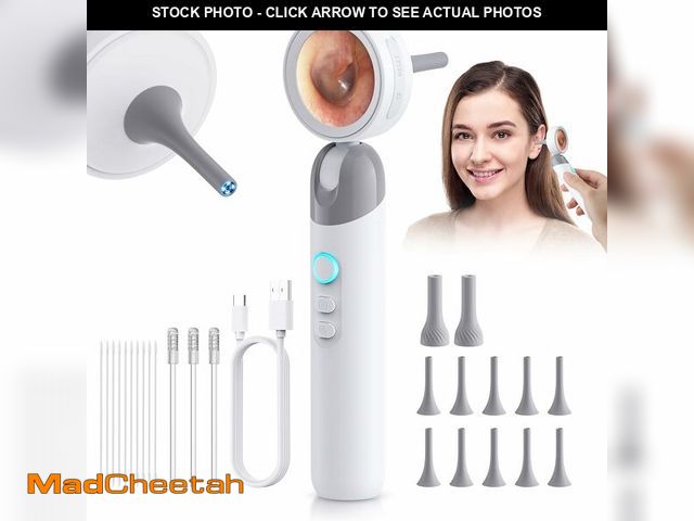 Lot 74-14377627 - Aertnelz 1080P HD Otoscope Ear Camera for Family, Medical Grade 1.38" Screen, Telemedicine Ready, 12...