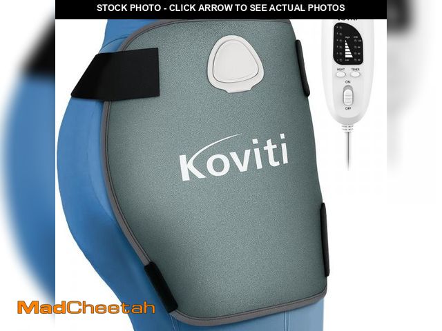 Lot 74-12308980 - Koviti Hip Heating Pad for Sciatica Pain Relief - FSA HSA Eligible Hip Brace, Electric Heat Pad for ...
