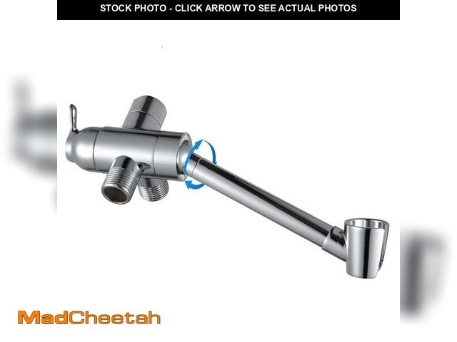 Lot 74-13550538 - YDmeet All Metal Shower Diverter Valve with HandShower Holder - Upgraded 3 Way Shower Head for Handh...