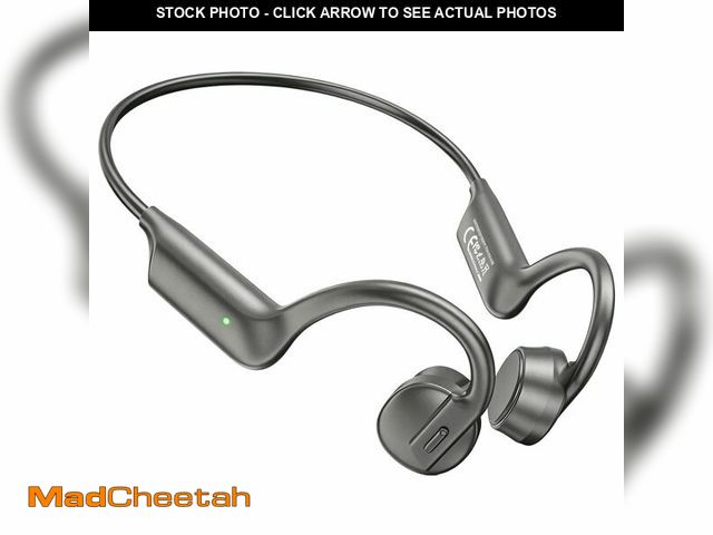 Lot 74-14379106 - CHENSIVE Bone Conduction Headphones Bluetooth 5.4 Open Ear Headphones with Mic, Wireless Earphones, ...