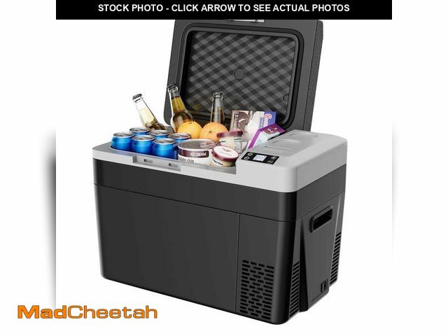 Lot 74-13014494 - Simzlife 12 Volt Car Refrigerator, 32Qt Portable Fridge,-7?~50?,Freezer Fridge Cooler for RV,Camping...