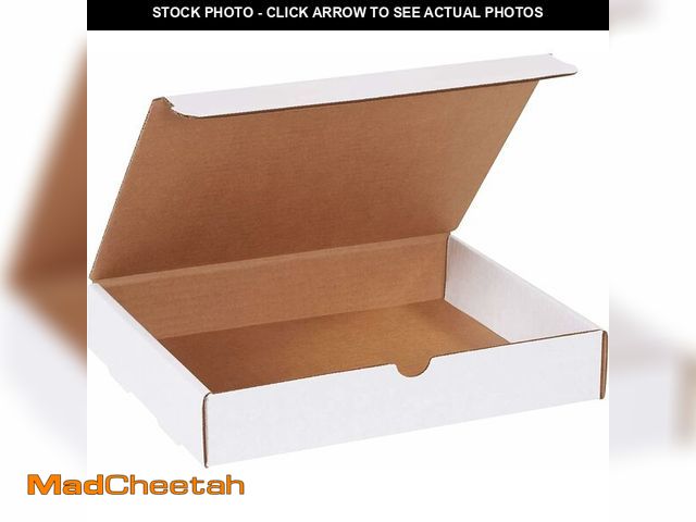 Lot 74-14447103 - BOX USA Shipping Boxes Medium 11.125"L x 8.75"W x 2"H 50-Pack, Cardboard Box for Shipping, Moving, M...