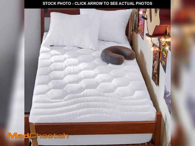 Lot 74-12304012 - Bedsure Twin XL Mattress Pad - Soft Mattress Topper for College Dorm Room Essentials, Extra Long Twi...