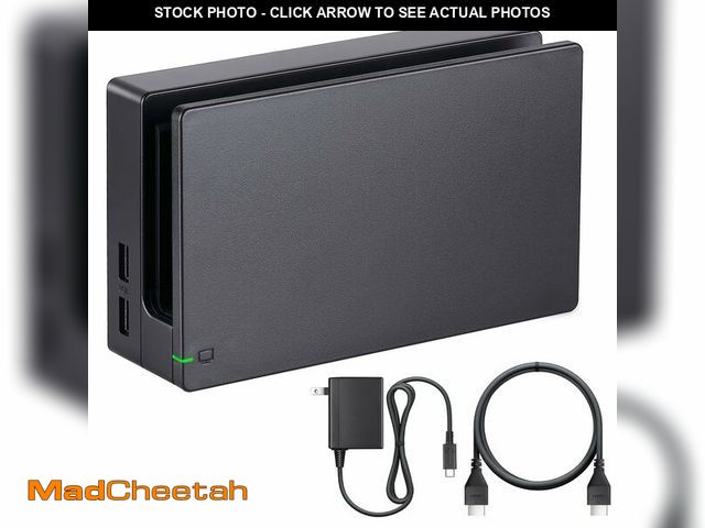 Lot 74-14273408 - TV Dock Station for Switch - 3 in 1 Replacement TV Base Docking Station Set with Upgraded IC Module,...