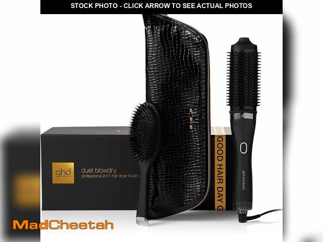 Lot 74-13419481 - ghd Duet Blowdry Hair Dryer Brush Gift Set, 2-in-1 Professional Styling Tool, No Heat Damage, Black,...