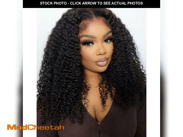 Lot 74-14477349 - Jupade Afro Kinkycurly Wig Human Hair 210 Density 26 Inch 13x6 Lace Front Wig Kinky Curly 100% Real ...