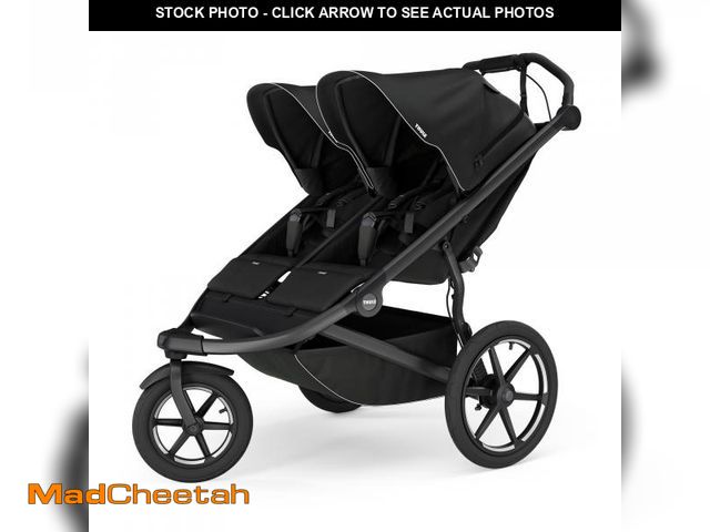 Lot 74-12241172 - Thule Urban Glide 3 Double, Black - UNUSED