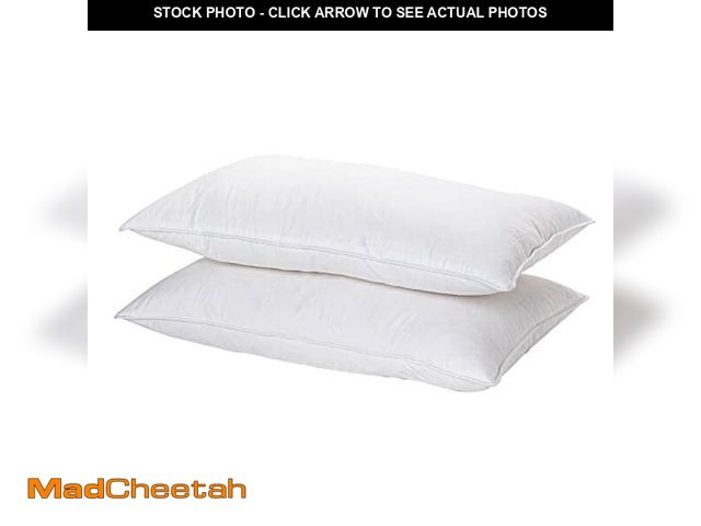 Lot 74-12682432 - ANT-HOME 12"x20" Pillow Inserts Soft Feather Pillow Set of 2 Indoor Decorative Sofa Down Pillows Bed...