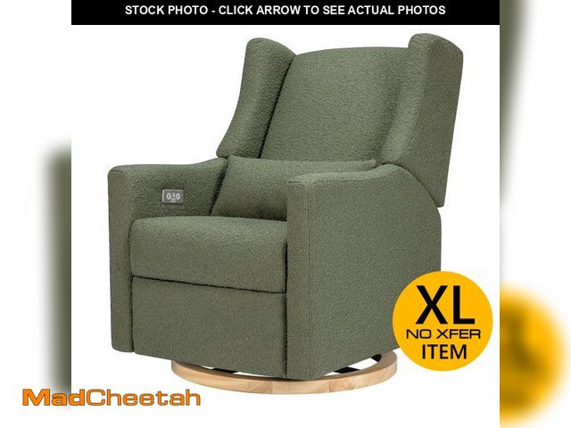 Lot 74-12895604 - babyletto Kiwi Electric Power Glider Recliner Nursery Chair w/USB Ports - Water &amp; Stain Resistan...