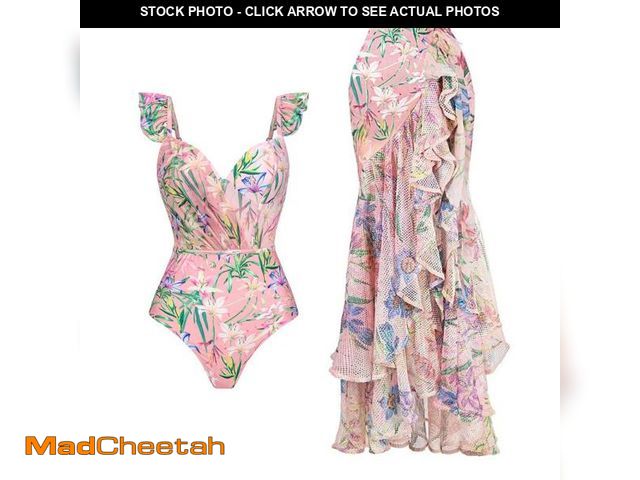 Lot 74-12119095 - One Piece Swimsuit for Women with Matching Swim Long Skirt Sexy Push Up Bathing Suits Two Pieces Bik...
