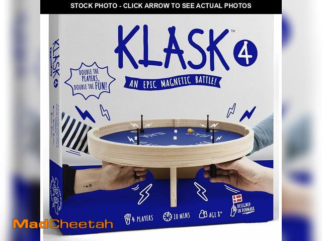Lot 74-13709948 - KLASK: The Magnetic Award-Winning Party Game of Skill - for Kids and Adults of All Ages ThatÃ¢â¬s H...