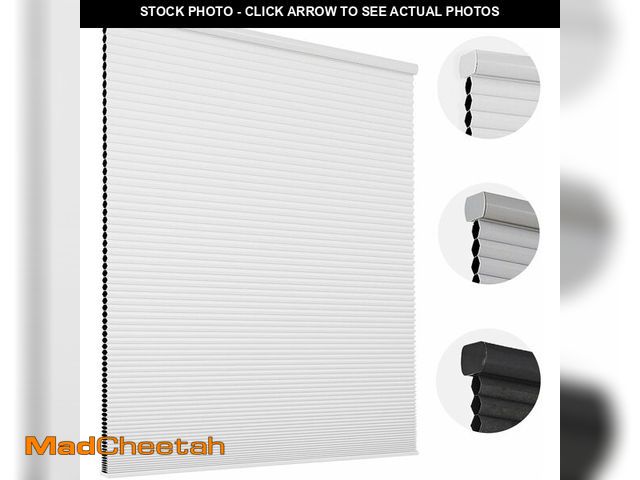 Lot 74-12633132 - Joydeco Cellular Shades Cordless, Blackout Shades Cellular Blinds for Indoor Windows, Blackout Blind...