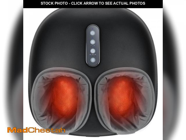 Lot 74-11553428 - Medcursor Foot Massager Machine with Heat, Delivers Relief for Tired Muscles &amp; Plantar, Deep Kne...