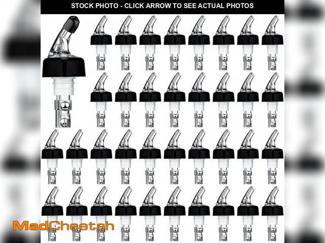 Lot 74-12303589 - Automatic Measured Bottle Pourer Spout Liquor Pourers Bottle Jigger Quick Shot Spirit Measure, 1 oz/...