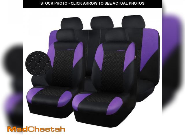 Lot 74-11547844 - CAR PASS Ultrasonic Embossing Cloth Universal seat Covers-Breathable car seat Cover with 5mm Composi...