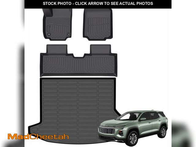 Lot 74-12762176 - Liizoo Floor Mats Cargo Mats for 2025 Chevy/Chevrolet Equinox Fuel (not for EV) TPE Rubber Floor Lin...