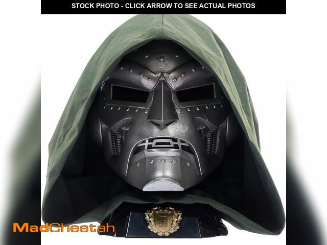 Lot 74-12633197 - Marvel Legends Series Doctor Doom Premium Roleplay Helmet, Fantastic Four Comics Collectible Gear fo...