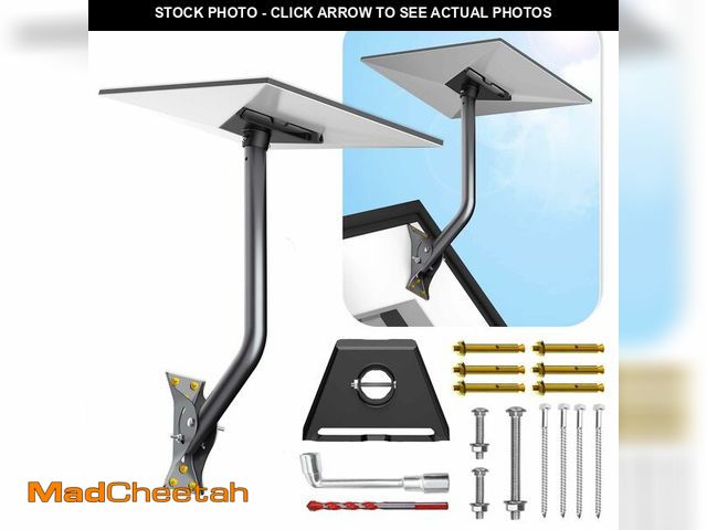 Lot 74-14351686 - Standard 4/4X Mount for Starlink, Adjustable Wall/Roof Mounting Kit with Aluminum Pipe Adapter, Comp...