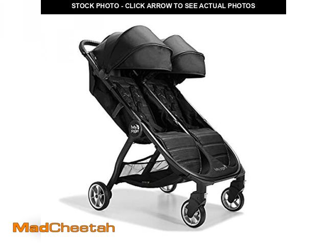 Lot 74-12137484 - Baby Jogger City Tour 2 Double Stroller Compact &amp; Sleek Twin Design with Easy-To-Maneuver Featur...