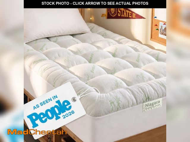 Lot 74-14429801 - Niagara Sleep Solution Ultra Soft &amp; Cooling Mattress Topper - Twin XL Size - UNUSED