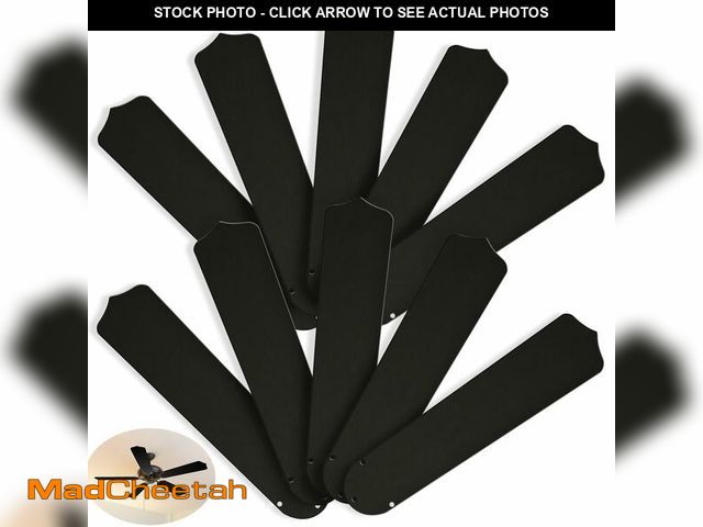 Lot 74-13545306 - Lineshading 10Pcs Replacement Fan Blades for 42 52 Ceiling Fan Waterproof Weatherproof Fan Blades Re...