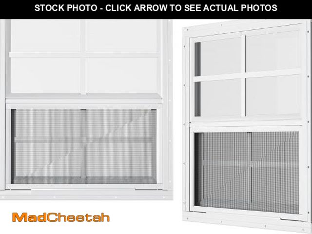 Lot 74-12241583 - WRISIN 2 Pack Shed Windows 30" W x 36" H Flush Mount, Household Windows for Playhouses, Barns, Chick...