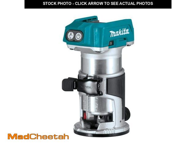 Lot 74-14468152 - *DIRTY/SCRATCHED* Makita 18V LXT Lithium-Ion Brushless Cordless Variable Speed Compact Router with B...