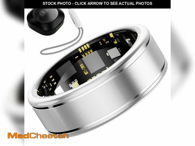 Lot 74-13540057 - Anarow Smart Ring, Activity Fitness Tracker Ring for Women Men, Monitoring of Pedometer, SpO2, Sleep...