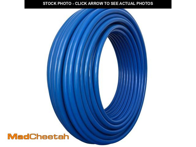 Lot 74-14222484 - 3/4 in. x 300 ft. Coil Blue PEX-A Pipe - UNUSED