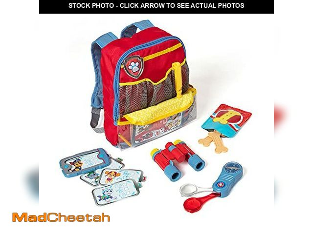 Lot 74-10825037 - Melissa &amp; Doug PAW Patrol Pup Backpack Role Play Set (15 Pieces) - PAW Patrol Adventure Pack, To...