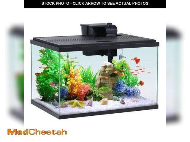 Lot 74-12405273 - Aqua Culture 10-Gallon Glass Aquarium Starter Kit - UNUSED