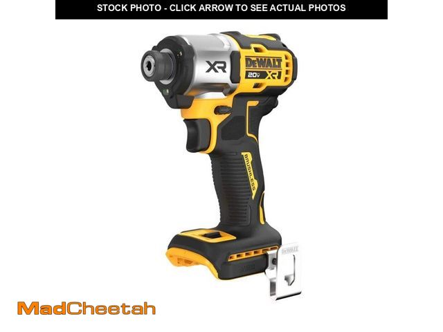 Lot 74-12793723 - DEWALT 20V MAX XR Cordless Brushless 1/4 in. 3-Speed Impact Driver (Tool-Only) - UNUSED