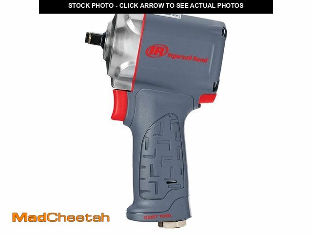 Lot 74-12877757 - Ingersoll Rand 36QMAX 1/2 Air Impact Wrench, Quiet Technology, Torque Output Up to 640 ft lbs, Ultra...