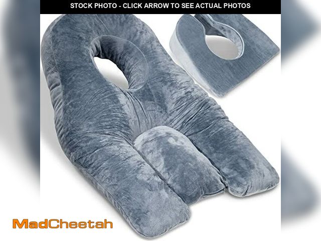 Lot 74-10826195 - Siennal Face Down Pillow for Sleeping - for BBL or Eye Surgery Recovery - Prone Pillow for Vitrectom...