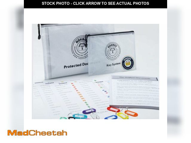 Lot 74-12717809 - The Nokbox Lite Ã¢â¬â DIY Estate Planning Organizer &amp; Emergency Kit | Home &amp; Office Organ...