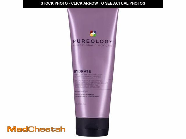 Lot 74-12976830 - Pureology Hydrate Superfood Treatment | For Dry, Color-Treated Hair | Deeply Hydrating Treatment Mas...