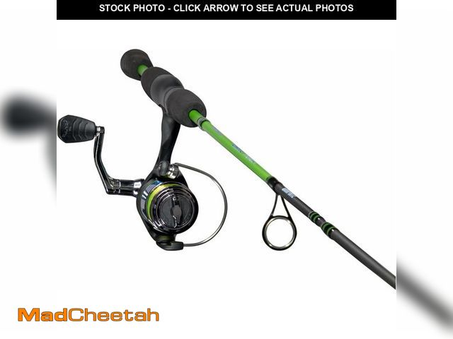 Lot 74-12544198 - Lew's Crappie Thunder Spinning Reel and Fishing Rod Combo, 6-Foot 6-Inch 2-Piece IM6 Graphite Blank,...